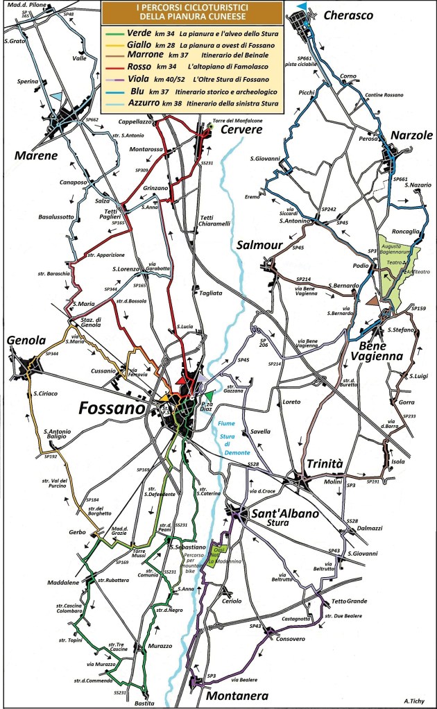 Quadro generale dei percorsi